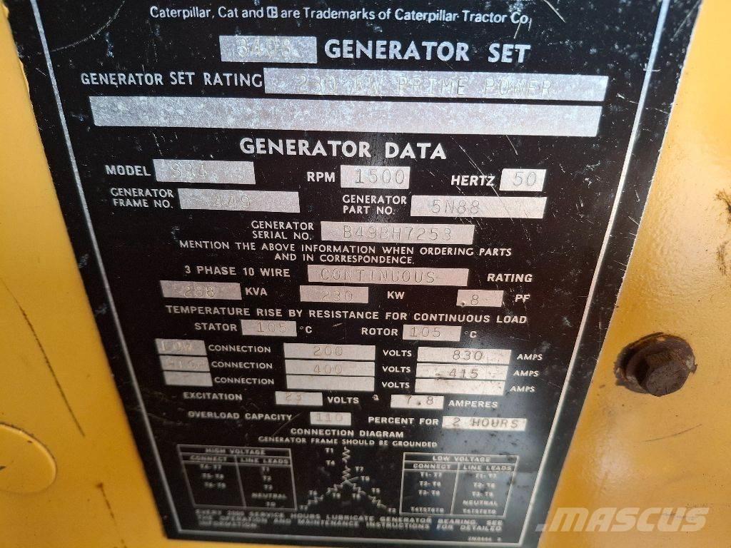 CAT 3408 CAT Muud osad