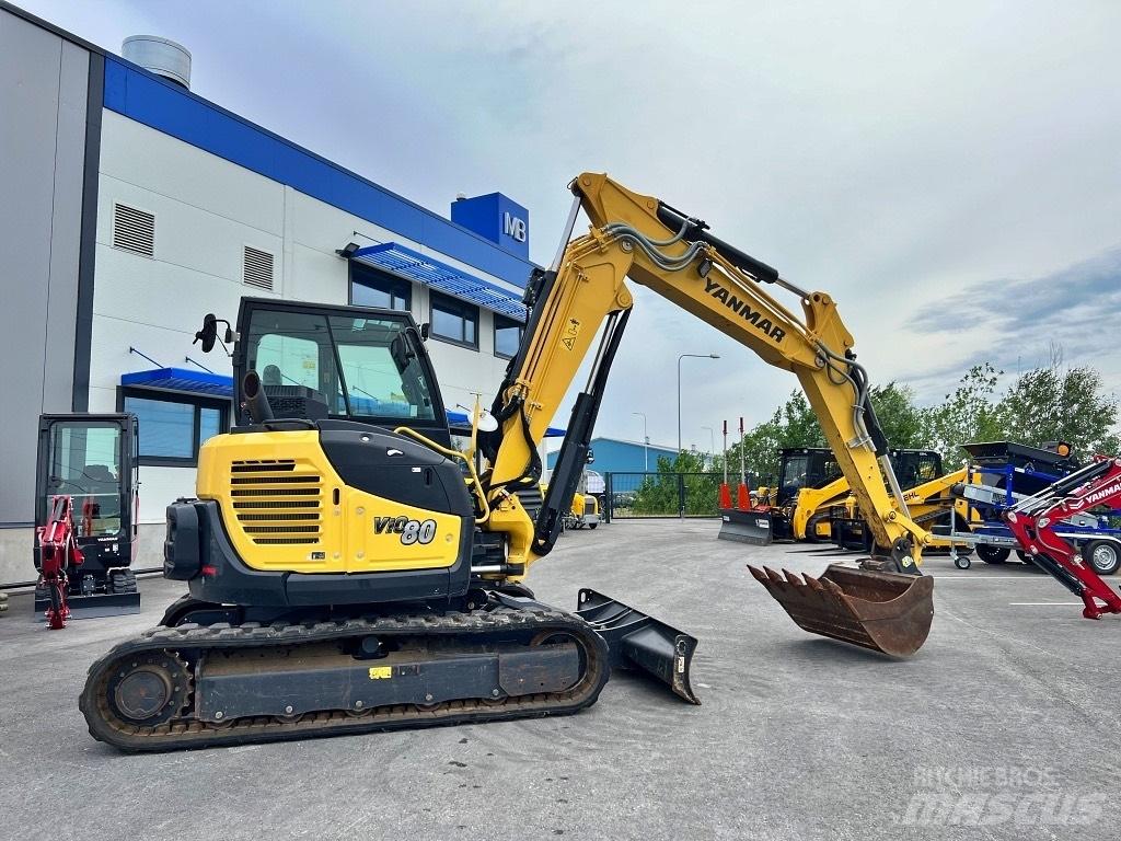 Yanmar Vio 80-2PB Väikeekskavaatorid 7t-12t