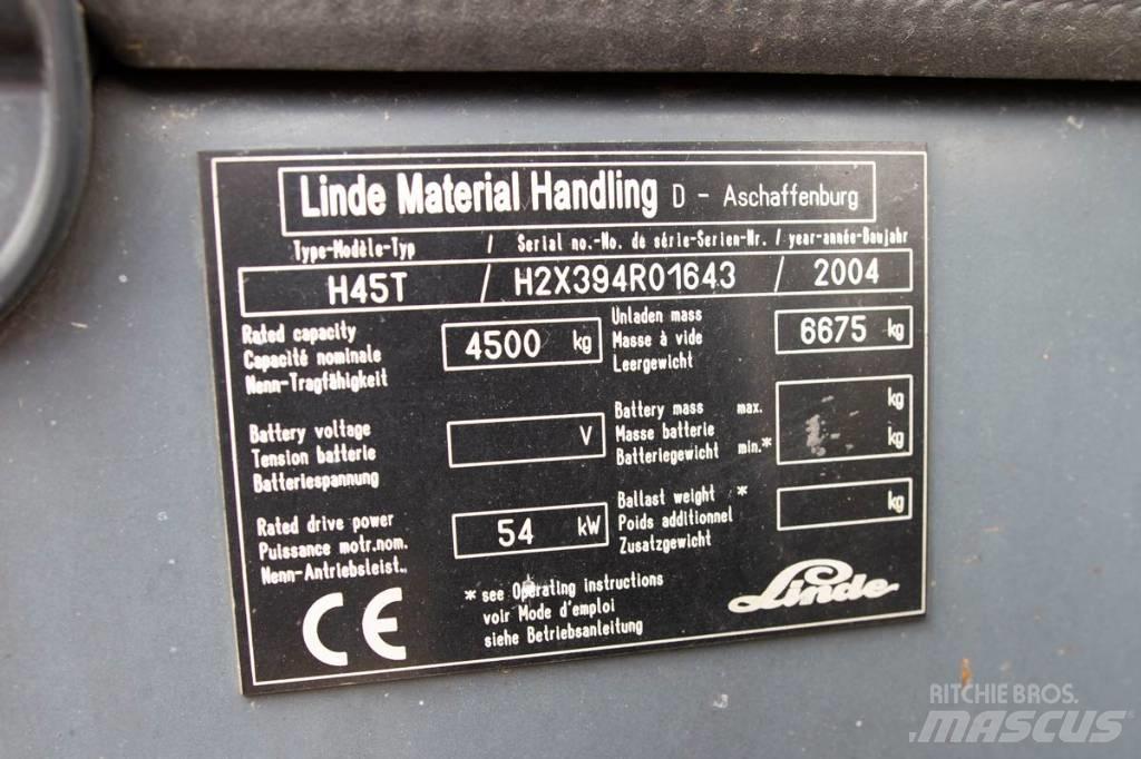 Linde H 45 T Gaasitõstukid
