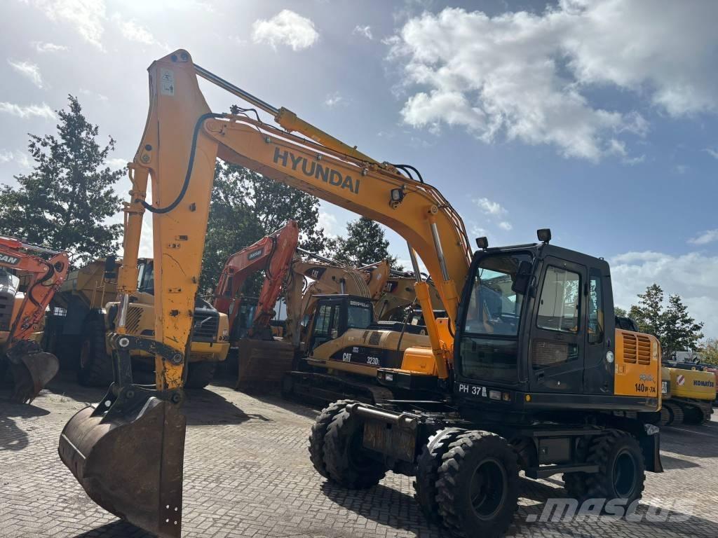 Hyundai 140W-7A Ratasekskavaatorid