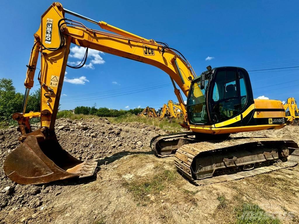 JCB JS 160 LC Roomikekskavaatorid