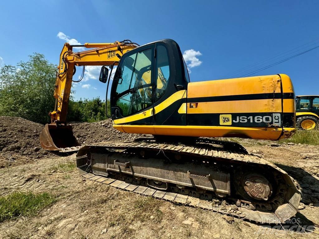 JCB JS 160 LC Roomikekskavaatorid