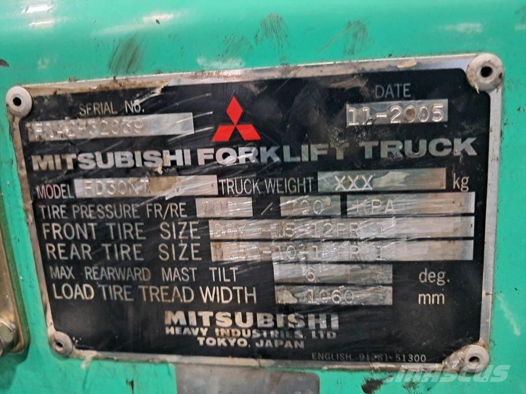 Mitsubishi FD30NT Diiseltõstukid