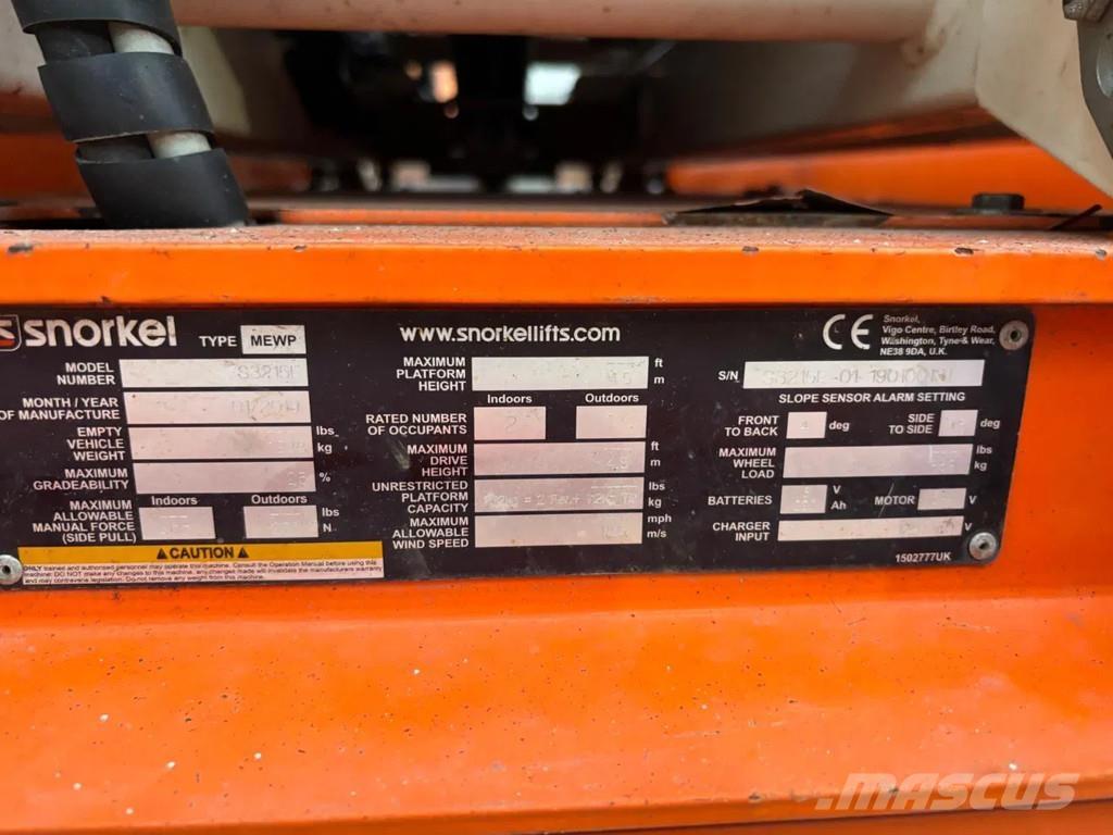 Snorkel S3215E Käärtõstukid