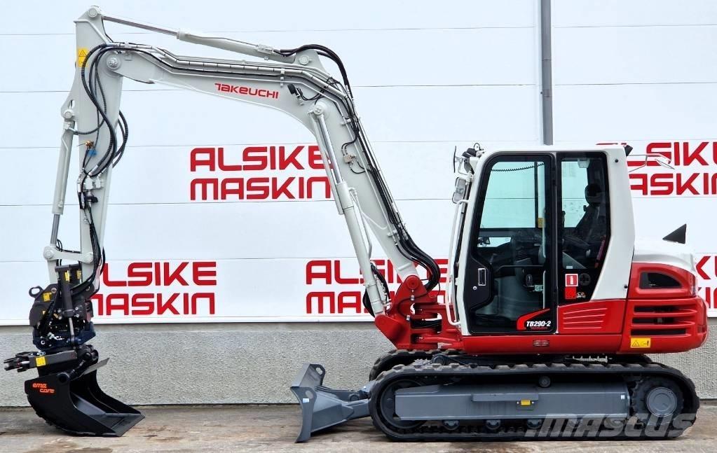 Takeuchi TB290-2 Väikeekskavaatorid 7t-12t