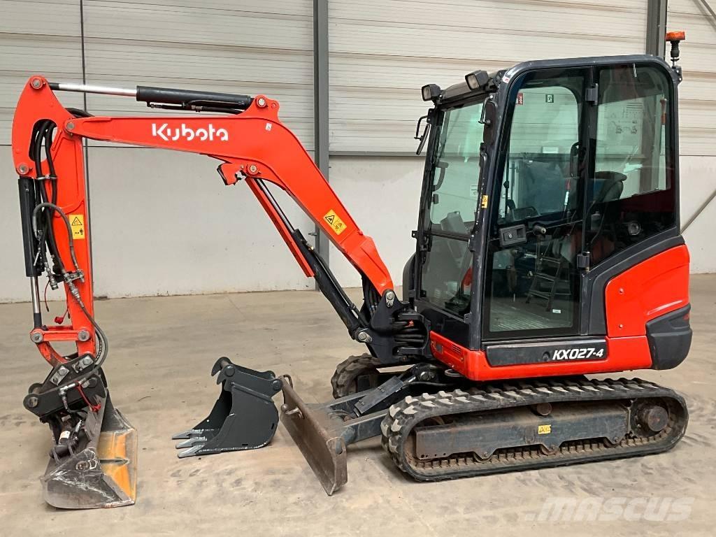Kubota KX 027-4 HI Miniekskavaatorid < 7 t