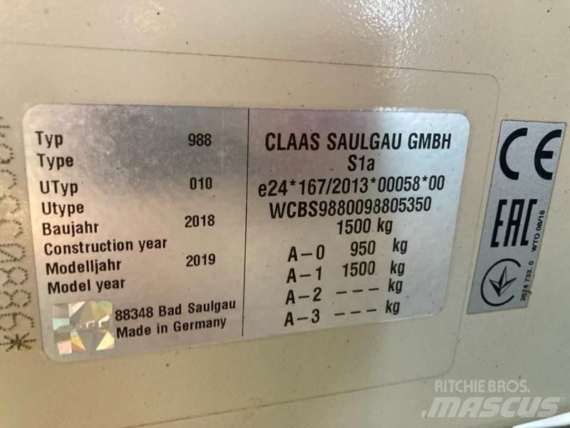 CLAAS Liner 2900 Iseliikuvad niidukid-vaalutid