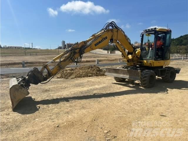 Komatsu PW98 MR-10 Ratasekskavaatorid