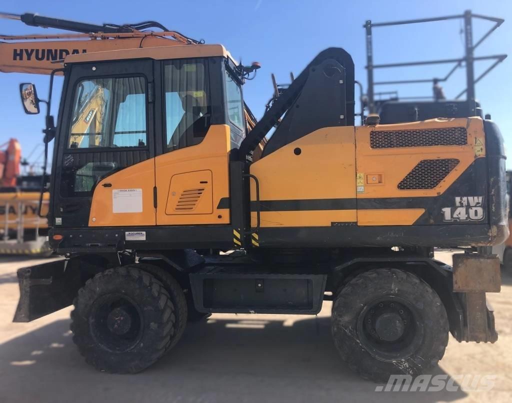 Hyundai HW140 Ratasekskavaatorid