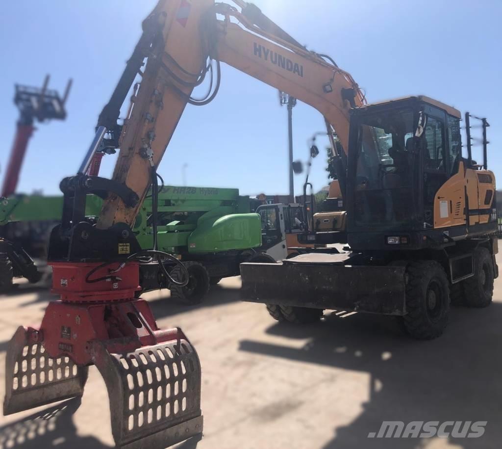 Hyundai HW140 Ratasekskavaatorid