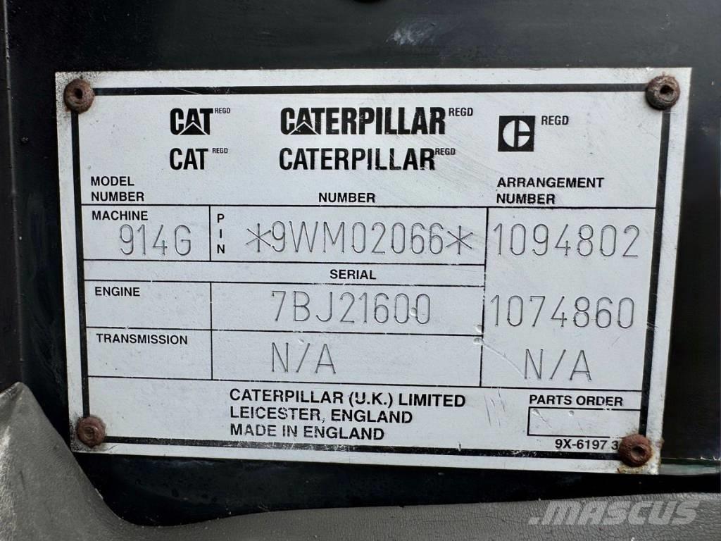 CAT 914 G Rataslaadurid