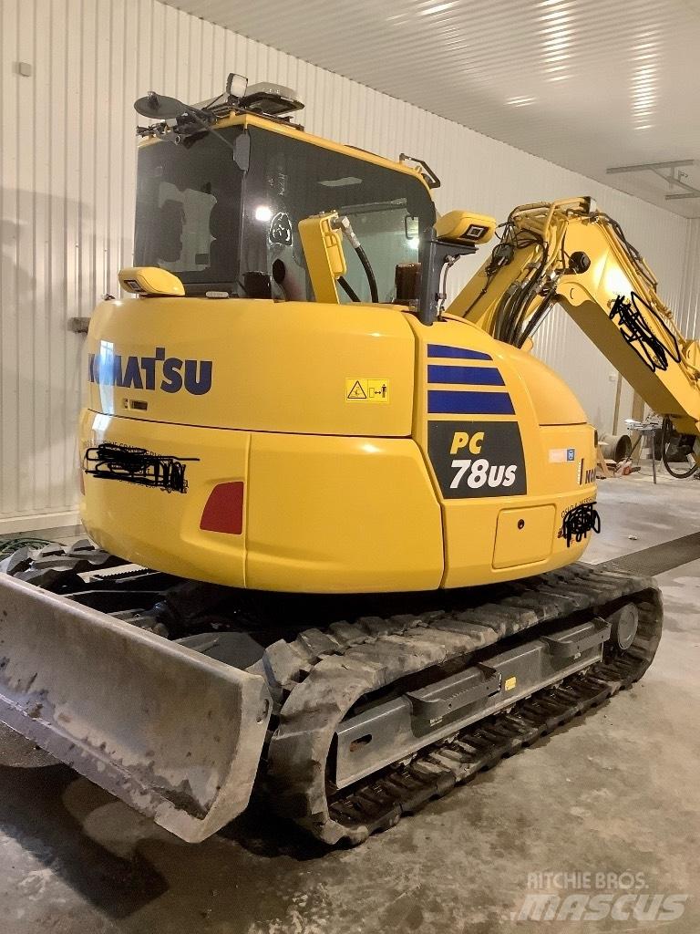Komatsu Pc 78 us- 10 Väikeekskavaatorid 7t-12t