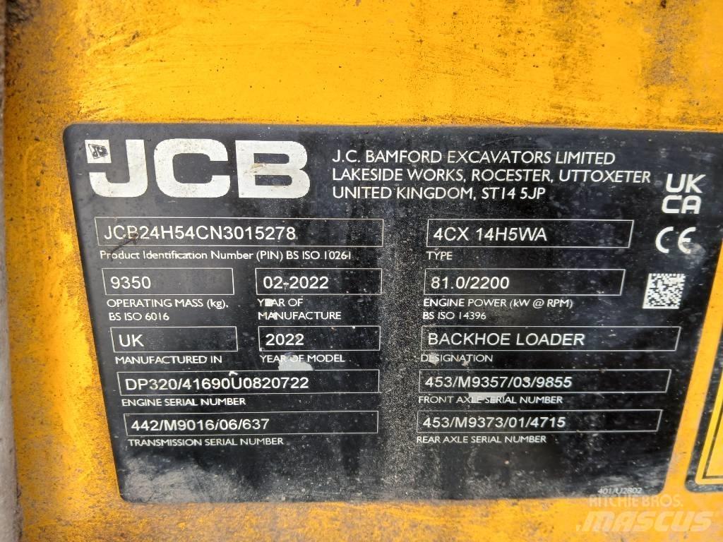 JCB 4 CX Pro AEC Ekskavaatorlaadurid