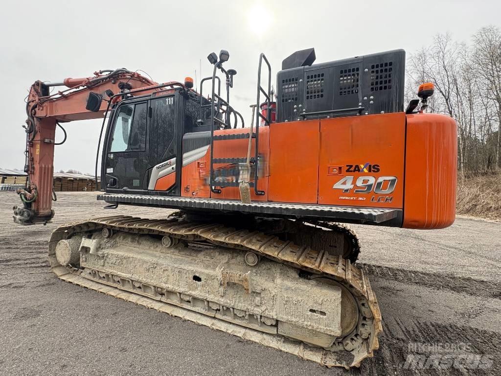 Hitachi ZX490LCH-7 Roomikekskavaatorid