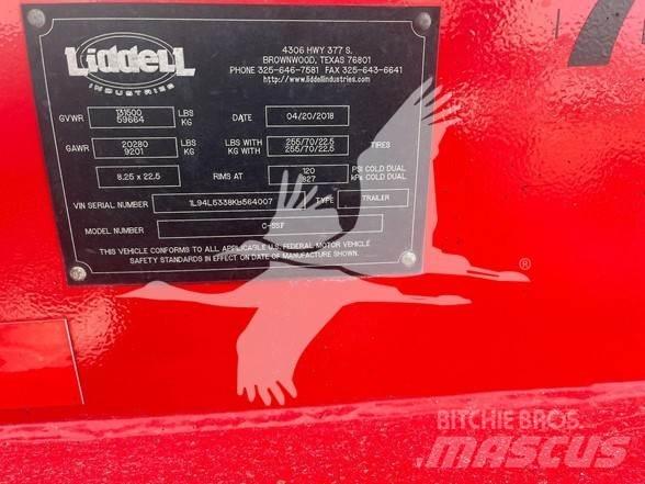 Liddell C-55F Raskeveo poolhaagised