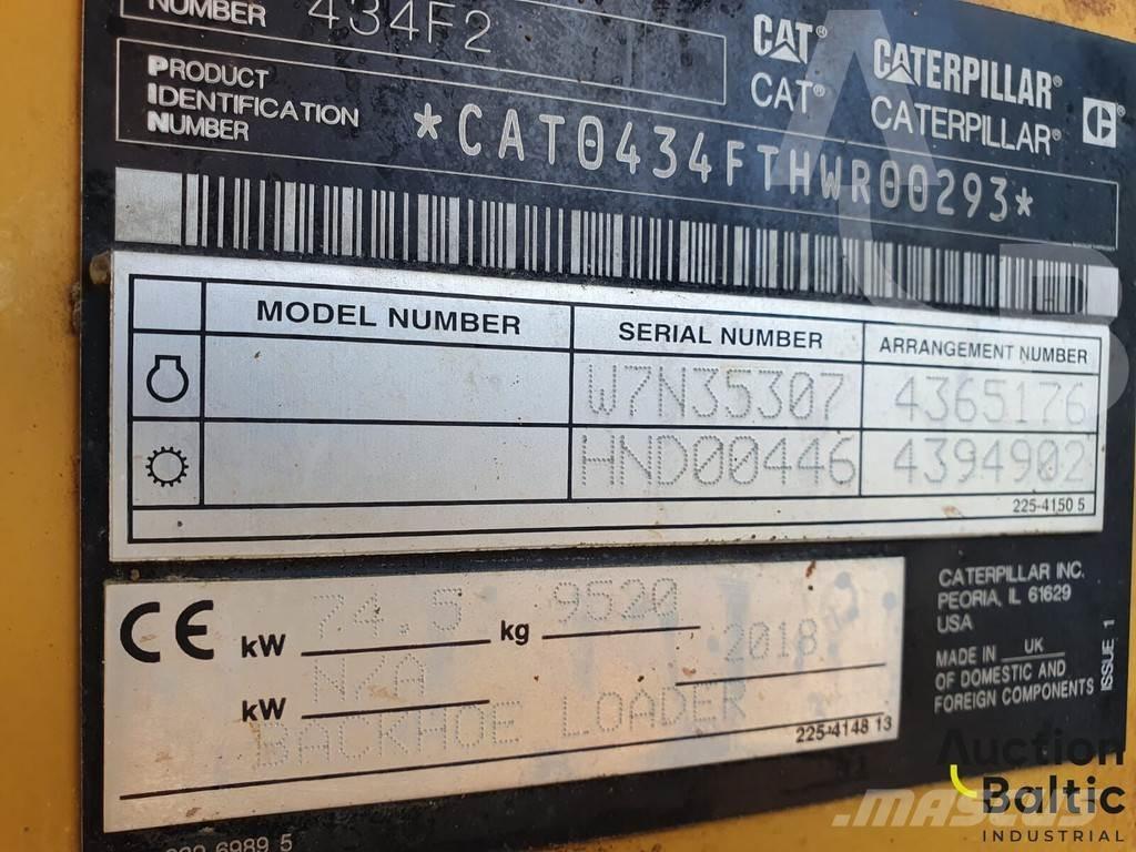 CAT 434 F2 Ekskavaatorlaadurid