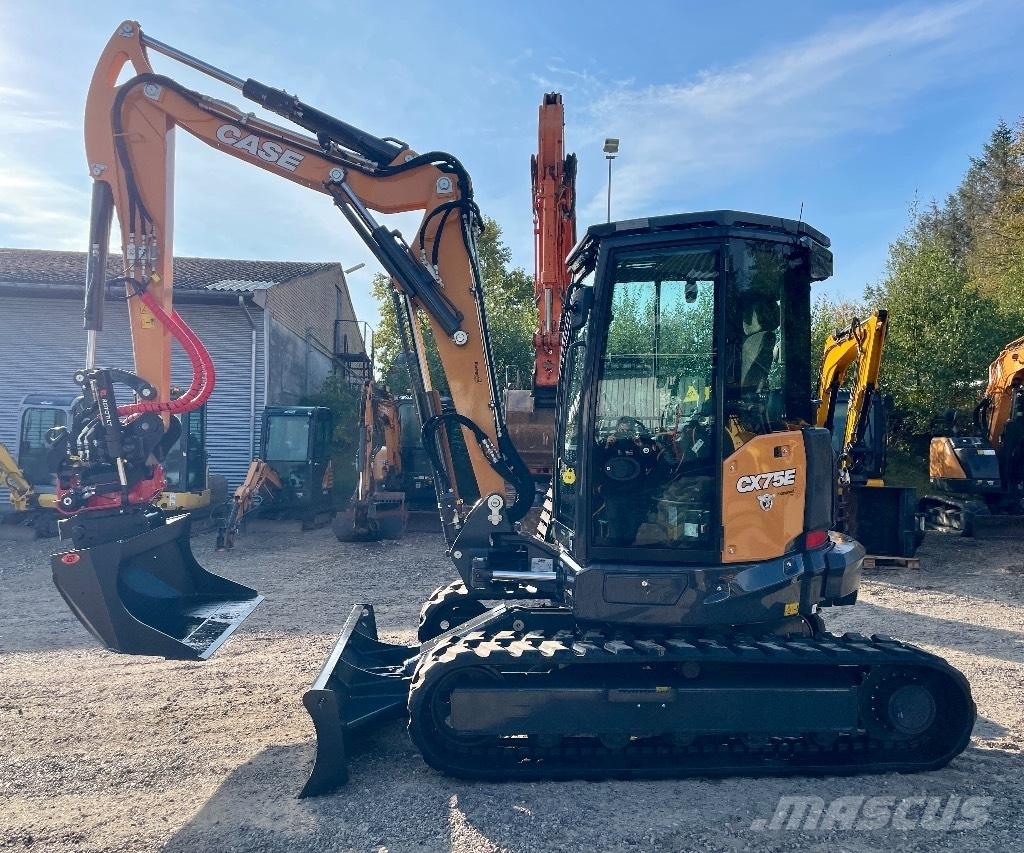 CASE CX 75 E 2PB Väikeekskavaatorid 7t-12t