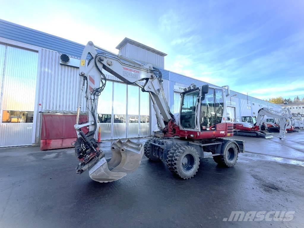 Takeuchi TB 295 W Ratasekskavaatorid