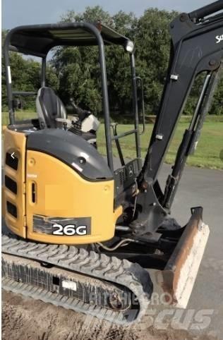 John Deere 26G Miniekskavaatorid < 7 t