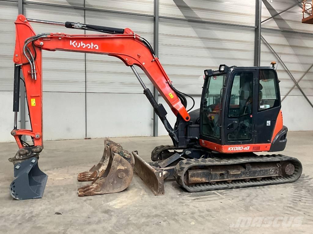 Kubota KX 080-4 A Väikeekskavaatorid 7t-12t