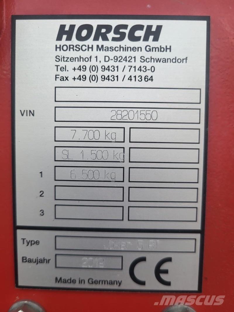 Horsch Joker 5RT Randaalid