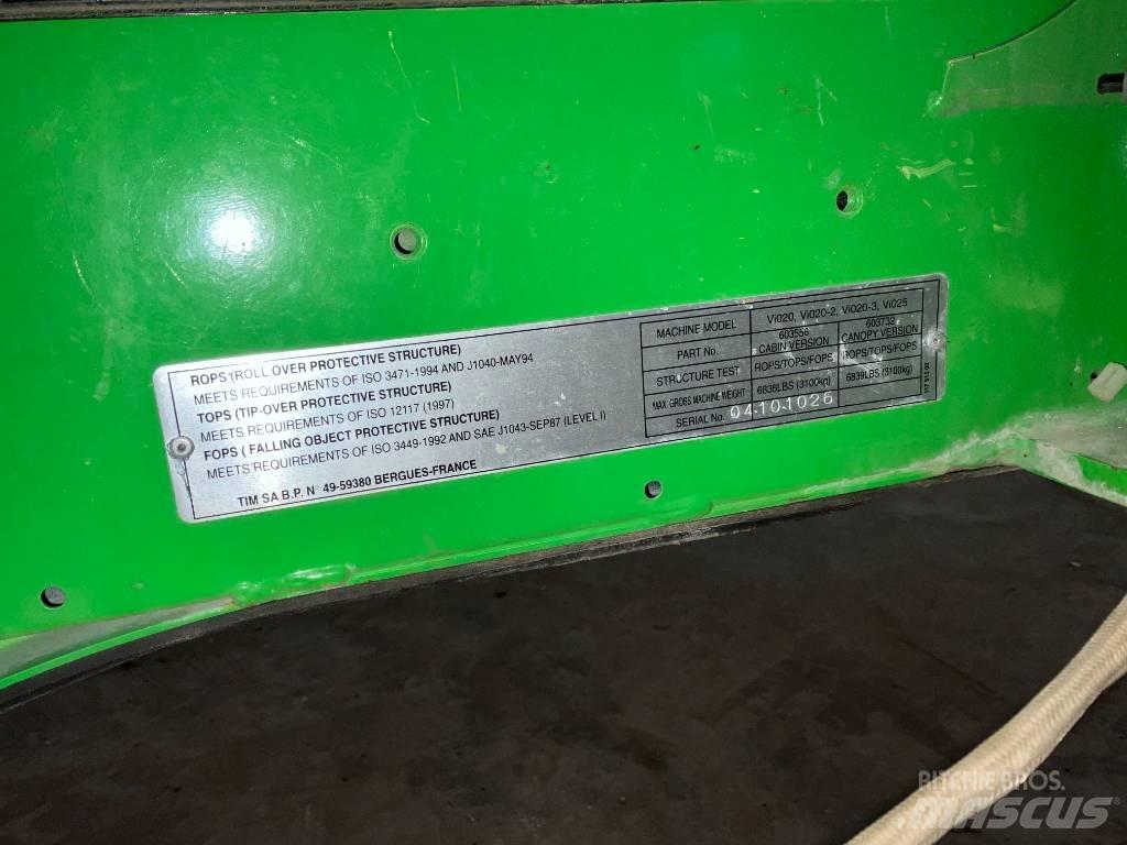 Yanmar Vio 20 / vio 25 Kabiinid