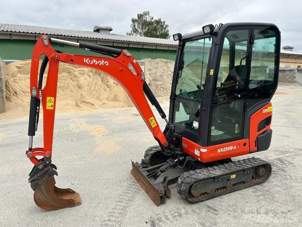 Kubota KX 019-4 Miniekskavaatorid < 7 t