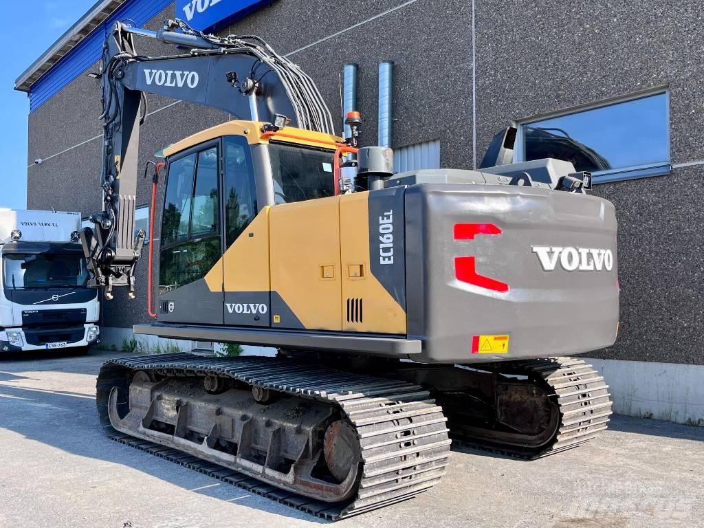 Volvo EC 160 EL Roomikekskavaatorid