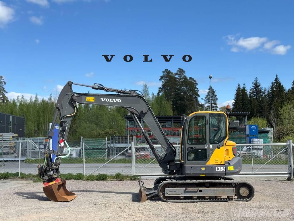 Volvo ECR 88 D Väikeekskavaatorid 7t-12t