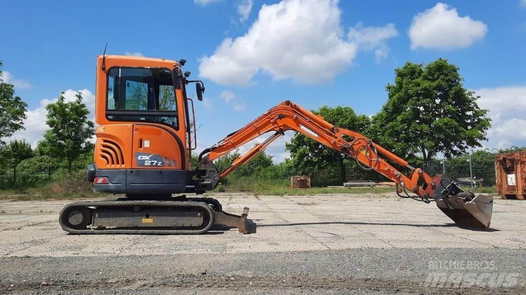 Doosan DX 27 Z Miniekskavaatorid < 7 t