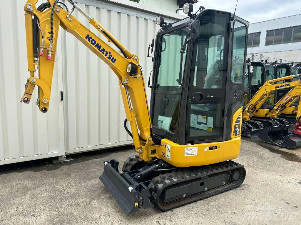 Komatsu PC 16 R-3HS Miniekskavaatorid < 7 t