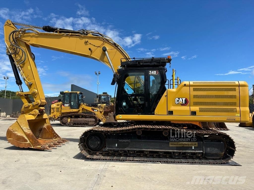 CAT 340 Roomikekskavaatorid