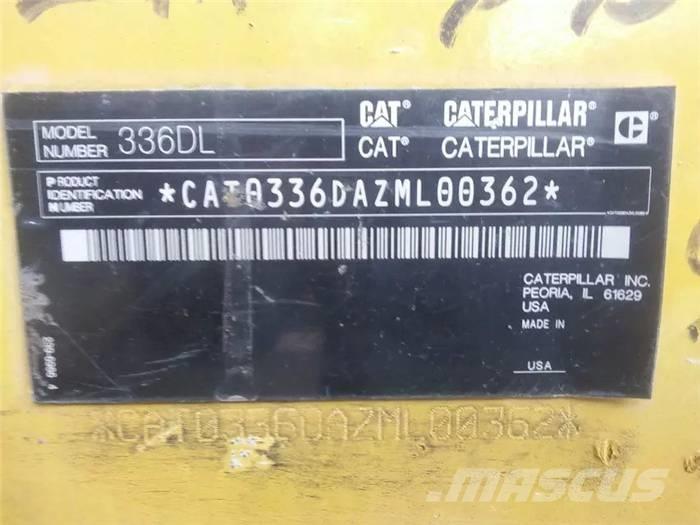 CAT 336 D Roomikekskavaatorid