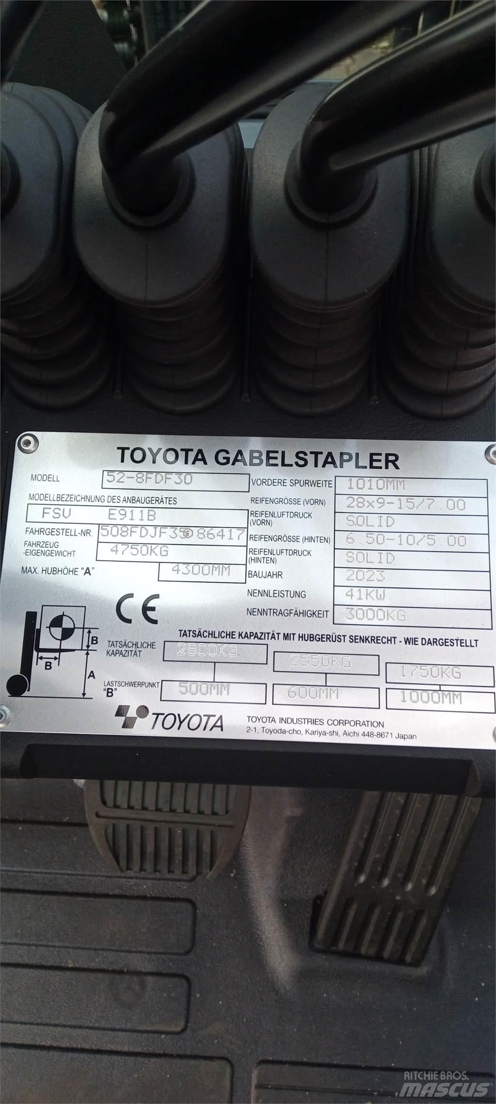 Toyota 52-8FDF30 Diiseltõstukid