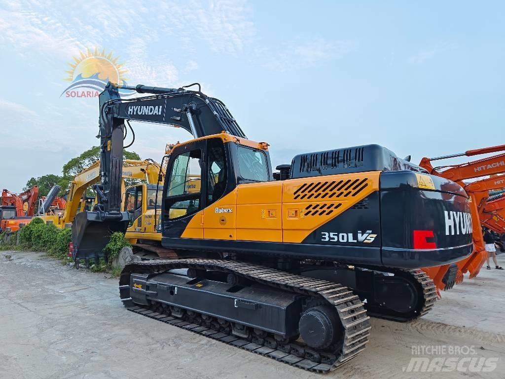Hyundai R 350Lvs Roomikekskavaatorid