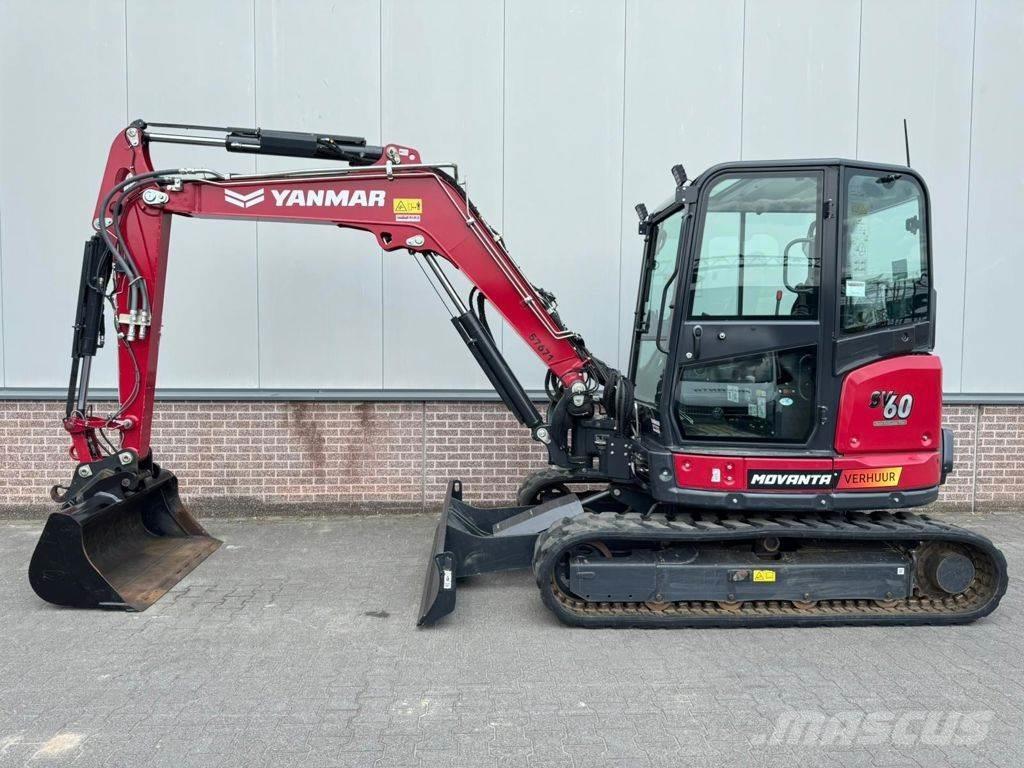 Yanmar SV60-B Roomikekskavaatorid