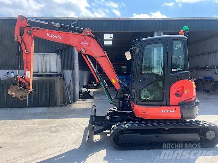 Kubota U55-4 Miniekskavaatorid < 7 t