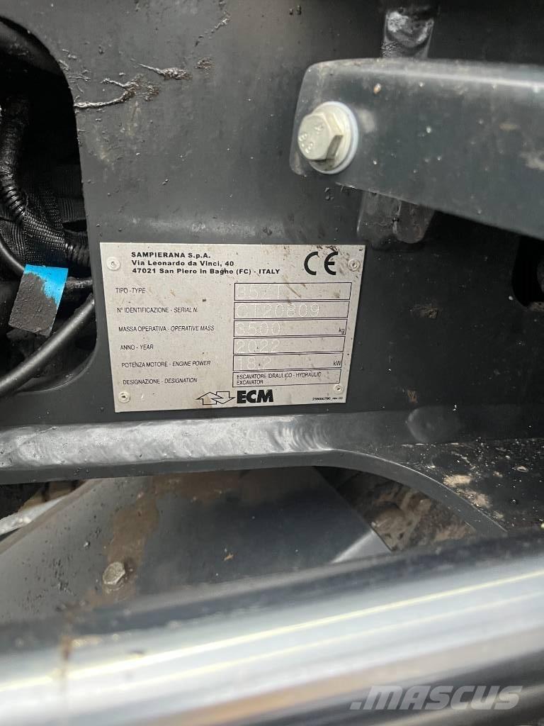 ECM 35 ZT Miniekskavaatorid < 7 t