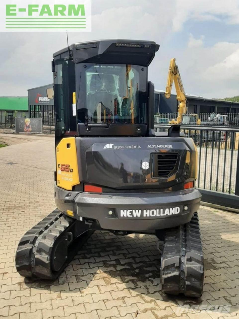 New Holland e65d Ratasekskavaatorid