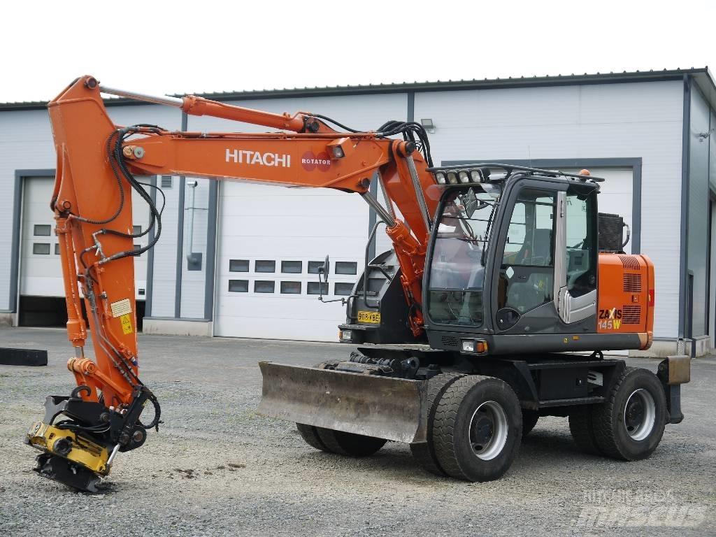 Hitachi ZX 145 W-3 Ratasekskavaatorid