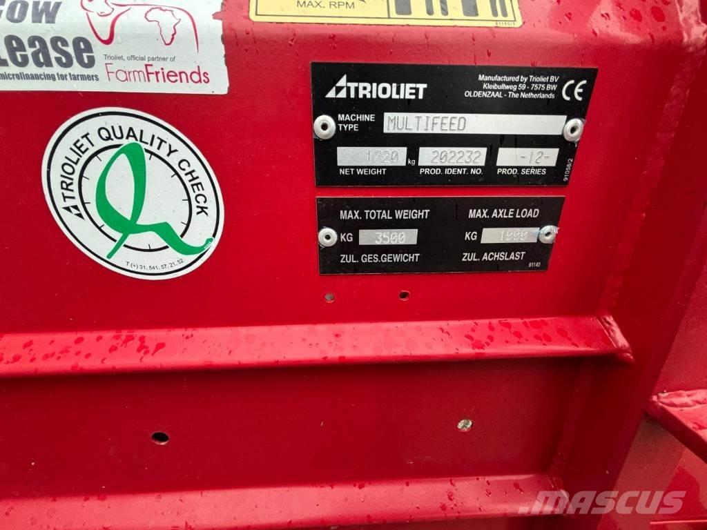 Trioliet MULTIFEED Söödajagajad