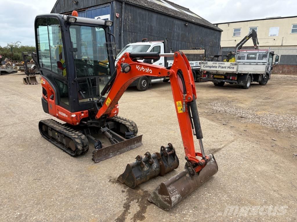 Kubota KX 018-4 Miniekskavaatorid < 7 t