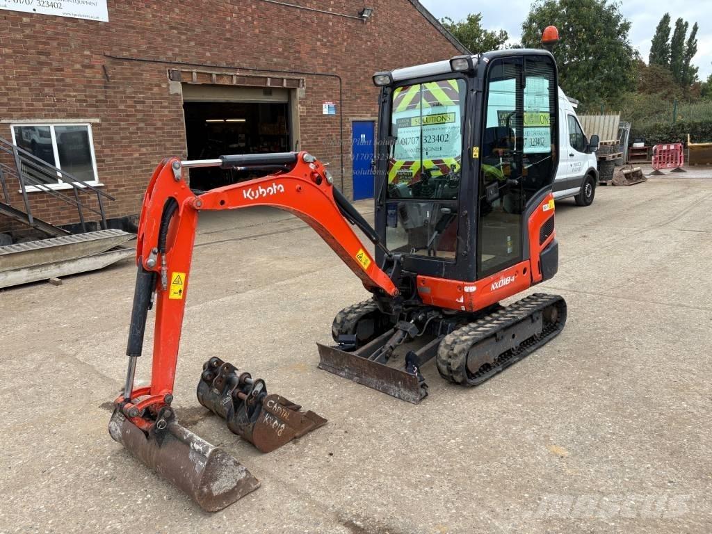Kubota KX 018-4 Miniekskavaatorid < 7 t