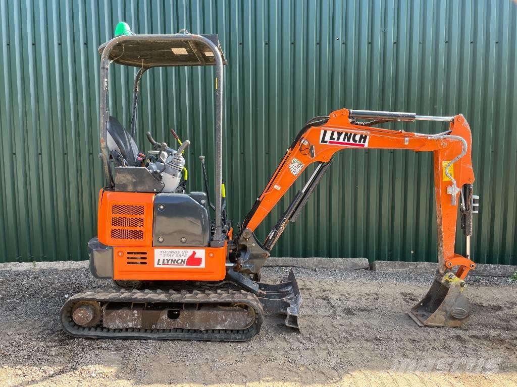 Hitachi ZX 19 U-6 Miniekskavaatorid < 7 t