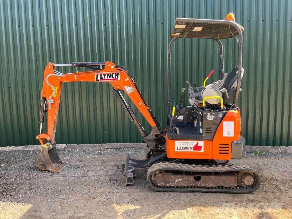 Hitachi ZX 19 U-6 Miniekskavaatorid < 7 t