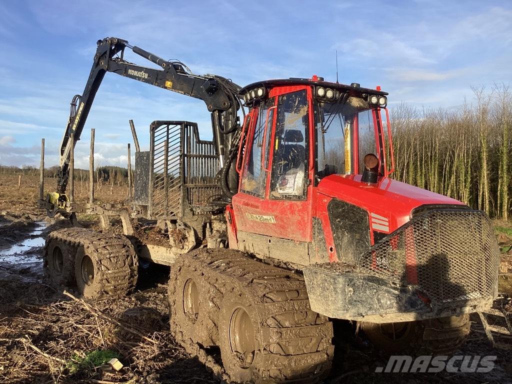 Komatsu 845 Forwarderid