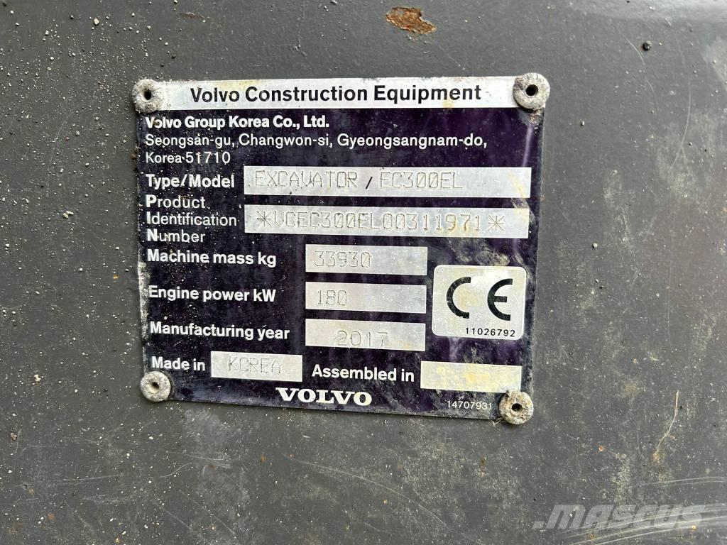 Volvo EC 300 EL Roomikekskavaatorid