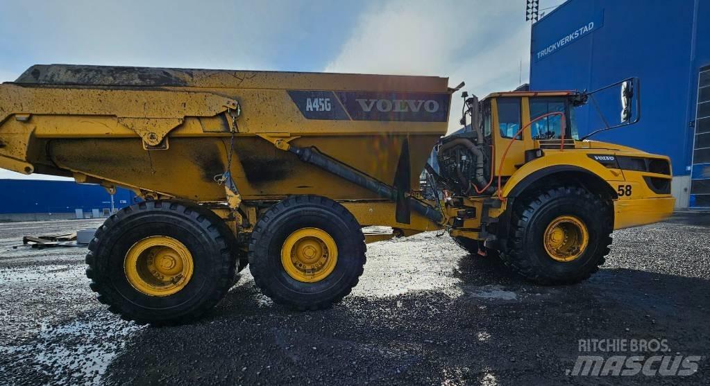 Volvo A 45 G Liigendraamiga pinnaseveokid