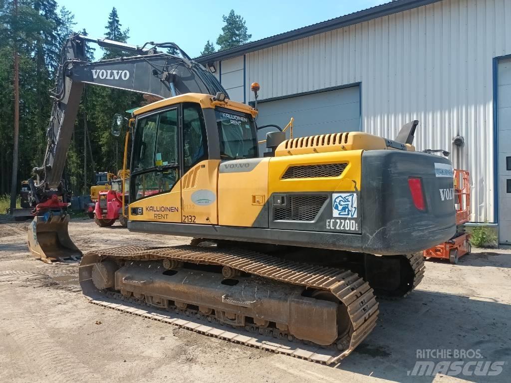 Volvo EC 220 DL Roomikekskavaatorid