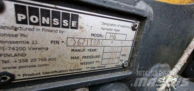 Ponsse Ergo 8wd Harvesterid